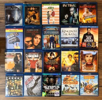 Te koop gevraagd alle soorten Blu-rays, dvds en cds INKOOP, Gebruikt, Boxset