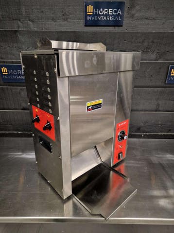 Doorlooptoaster | Marchef | RVS | 230V | horeca, Nieuw zonder verpakking, Fornuis, Frituur en Grillen