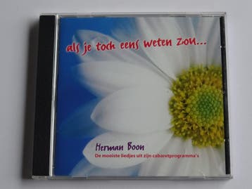 Herman Boon - Als je toch eens weten zou.., Ophalen of Verzenden, Zo goed als nieuw