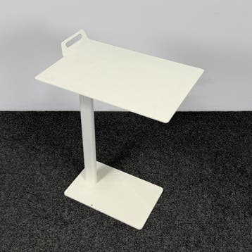 Palau Tail Bijzettafel / Laptoptafel - Wit, Ophalen of Verzenden, Gebruikt