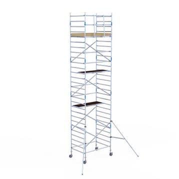 ALX rolsteiger 135 x 9,2m WH met voorloopleuning, Doe-het-zelf en Verbouw, Verzenden, Nieuw, Rolsteiger of Kamersteiger, 5 meter of hoger