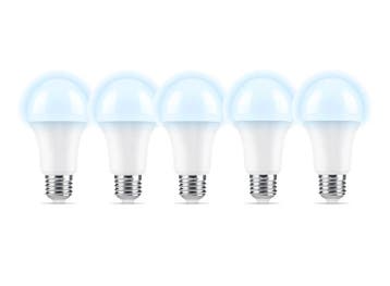 Etiger slimme WIFI LED lamp E27 RGB - 5 stuks, Verzenden, Nieuw