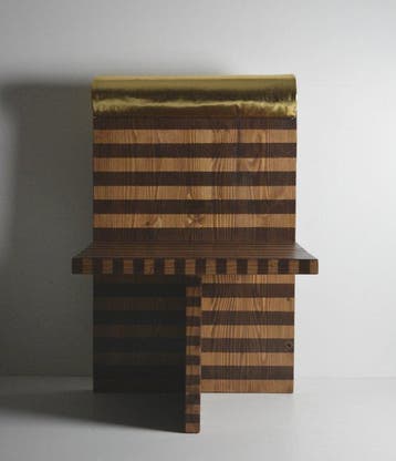 Studio Greca - Fauteuil - Ettore, modernistische ode - Hout,