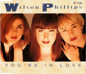 cd single - Wilson Phillips - Youre In Love, Verzenden, Zo goed als nieuw, Rock en Metal