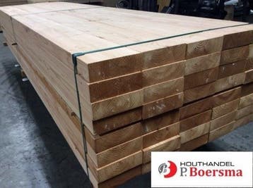 Douglas Balken 75x225 Goedkoop en Geschaafd, Tuin en Terras, Palen, Balken en Planken, Nieuw, 250 cm of meer, Balken