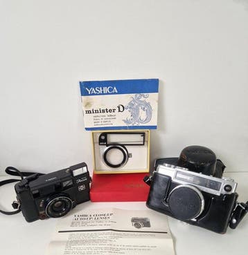 Yashica Minister D / Auto Focus Analoge camera, Audio, Tv en Foto, Fotocamera's Analoog, Nieuw