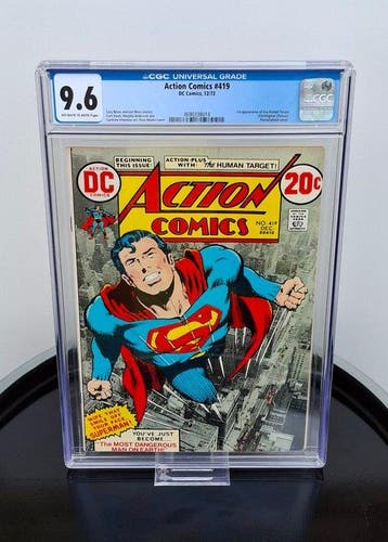 Action Comics #419 - The Most Dangerous Man on Earth! - 1st, Boeken, Nieuw