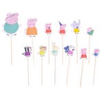 Dr.Oetker Peppa Pig Taartprikkers 24st., Hobby en Vrije tijd, Taarten en Cupcakes maken, Verzenden, Nieuw