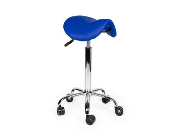 Kapperskruk Blauw - Hoge uitvoering, In hoogte verstelbaar, Nieuw, Kunststof