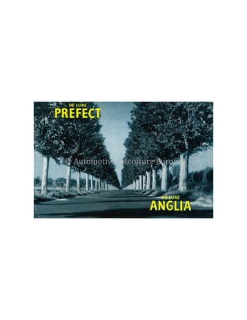 1956 FORD PREFECT & ANGLIA DELUXE BROCHURE NEDERLANDS, Nieuw, Ford, Author