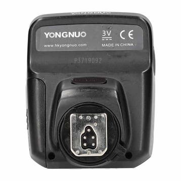 Yongnuo YN-E3-RT II trigger voor Canon met garantie, Audio, Tv en Foto, Afstandsbedieningen, Ophalen of Verzenden, Gebruikt