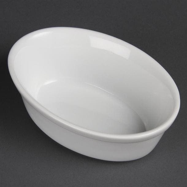 Whiteware ovale schaaltjes 16,1cm (6 stuks), Zakelijke goederen, Horeca | Overige, Verzenden