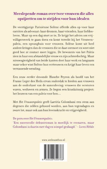 Het vrouwenpaleis 9789026349768 Laetitia Colombani, Verzenden, Gelezen, Laetitia Colombani