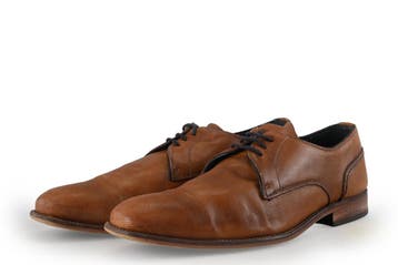 Manfield Veterschoenen in maat 43 Cognac, Kleding | Heren, Schoenen, Manfield, Overige kleuren, Verzenden, Gedragen