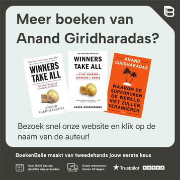 Winners Take All The Elite Charade of Changing the World, Verzenden, Gelezen, Anand Giridharadas