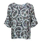 Frogbox • shirt met bloemen print • 36, Kleding | Dames, Princess goes Hollywood, Verzenden, Wit, Nieuw