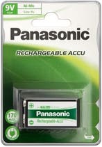 Panasonic 9V 170 mAh E-blok NiMH Oplaadbare Batterij - 1, Verzenden, Nieuw