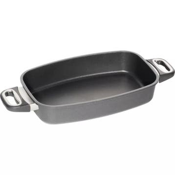 AMT Gastroguss Roosterpan 33x21 cm – Lotan Antiaanbaklaag., Huis en Inrichting, Keuken | Potten en Pannen, Ophalen of Verzenden