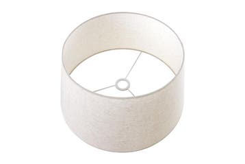 Lampenkap 45x25x50cm kegelvormig linnen naturel voor staande, Ophalen of Verzenden, Nieuw
