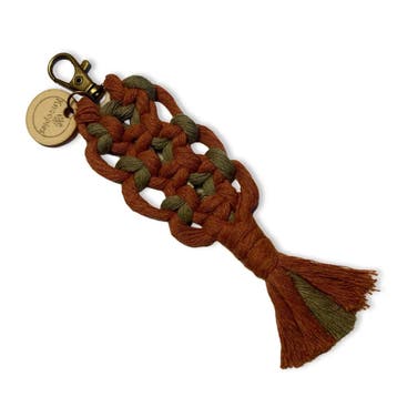 Sleutelhanger Boho - Diverse kleuren - Katoen - Macramé -, Verzamelen, Sleutelhangers, Ophalen of Verzenden, Nieuw, Overige typen