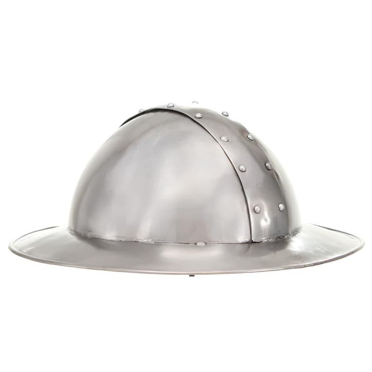 vidaXL Ridderhelm middeleeuws replica LARP staal, Verzamelen, Overige Verzamelen, Nieuw, Verzenden