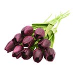 Kunst Boeket - Tulpen Zijden Bloemen Tulp Luxe Boeketten, Verzenden, Nieuw