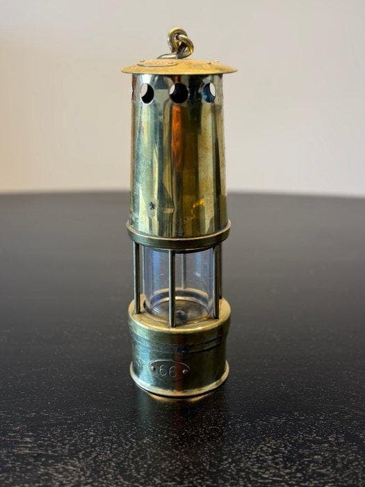 Sir Humphry Davy - Antique mijnwerkerslamp - Olielamp -, Antiek en Kunst, Curiosa en Brocante