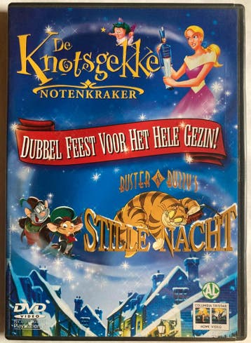 DE KNOTSGEKKE NOTENKRAKER DUBBEL FEEST VOOR HET HELE GEZIN, Cd's en Dvd's, Verzenden, Gebruikt