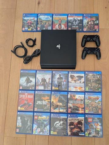 Sony - PlayStation 4 Pro 1TB - Videogameconsole + games, Nieuw