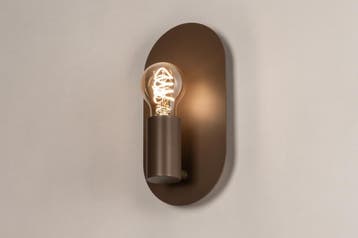 Rietveld Wandlampen - Bruin - Metaal, Verzenden, Nieuw