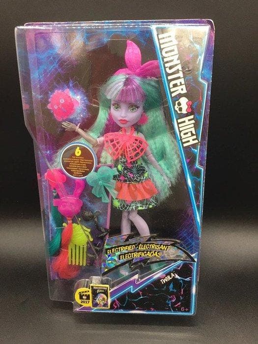 Monster High - Pop Electrified – Monstrous Hair Ghouls Twyla, Antiek en Kunst, Antiek | Speelgoed