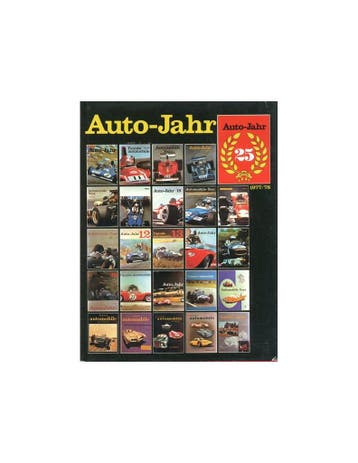 1977/78 AUTO-JAHR JAARBOEK N° 25 DUITS, Nieuw, Author