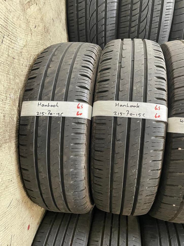 215-70-15C Hankook Zomerbanden 6.5mm BUS Montage 215 70 15 C, Auto-onderdelen, Banden en Velgen, 15 inch, Zomerbanden, 215 mm