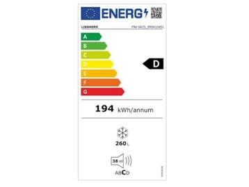 Liebherr FNa 6625-20 - vrijstaande vriezer - NoFrost - wit -, Witgoed en Apparatuur, Vriezers en Diepvrieskisten, Verzenden, Zo goed als nieuw