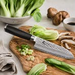 Yaxell Taishi Santoku Mes 16,5 cm – VG-10 Staal – Hardhe, Ophalen of Verzenden, Nieuw, Hout, Los bestek