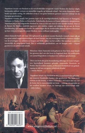 1812 9789050186537 Adam Zamoyski, Verzenden, Zo goed als nieuw, Adam Zamoyski
