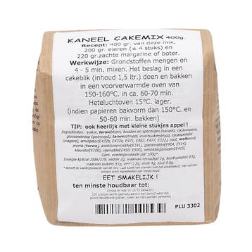 Molen de Hoop Kaneelcakemix 400gr, Verzenden, Nieuw