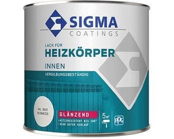 Sigma Heizkoörperlack - radiatorlak - ral 9010 - 2,5 liter, Overige kleuren, Nieuw, Ophalen of Verzenden, Lak