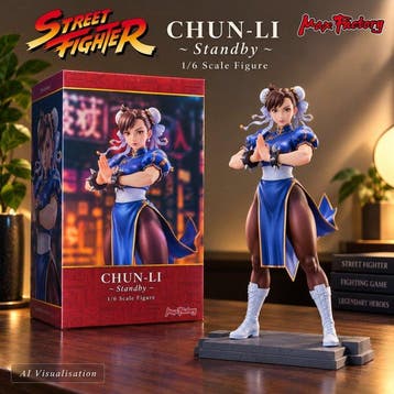 Max Factory - Chun-Li Standby - Street Fighter – Chun-Li, Spelcomputers en Games, Nieuw