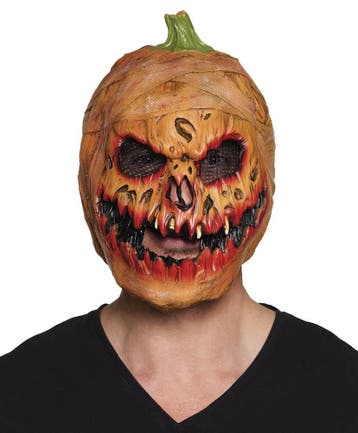 Pompoen masker Halloween, Verzenden, Nieuw