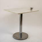 Salontafel - bistrot, tuin - Marmer, Staal
