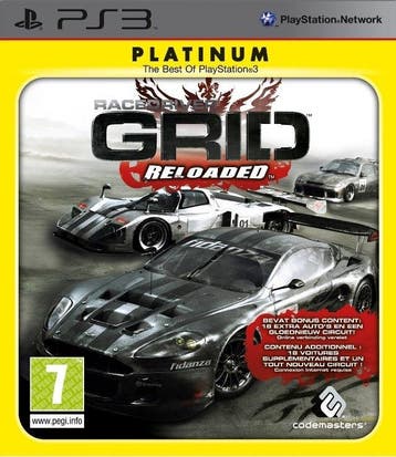 Playstation 3 Race Driver GRID: Reloaded, Spelcomputers en Games, Games | Sony PlayStation 3, Verzenden, Zo goed als nieuw