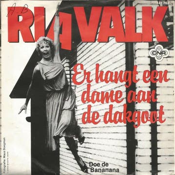 vinyl single 7 inch - Ria Valk - Er Hangt Een Dame Aan De..., Verzenden, Zo goed als nieuw, 7 inch, Nederlandstalig