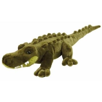 Ravensden krokodil knuffel - pluche - liggend - 60 cm, Verzenden, Nieuw