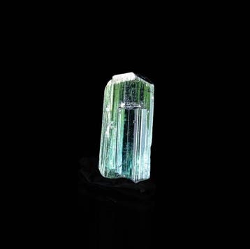 Uitzonderlijk kristal toermalijn elbaïet neon RARISSIME -