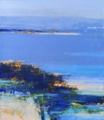 Antonio Civitarese - PAESAGGIO DEL MARE_tempera grassa