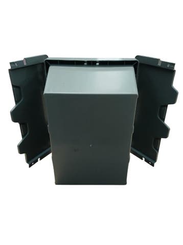 Distributiebak, 300x225x165 mm, grijs pp, nieuw, Ophalen of Verzenden, Nieuw