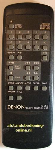 Afstandsbediening Denon rc-262 DCD-425, Audio, Tv en Foto, Afstandsbedieningen, Origineel, Nieuw, Ophalen of Verzenden