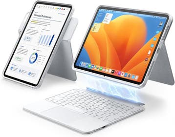 Luxe iPad Toetsenbord Touchpad | 34% Korting, IPad Air 11" (M3/M2), iPad Pro 11" (4e/3e/2e/1e gen.), iPad Air 5e/4e gen., 11 inch