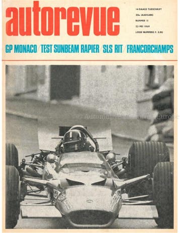 1969 AUTO REVUE MAGAZINE 11 NEDERLANDS, Nieuw, Author